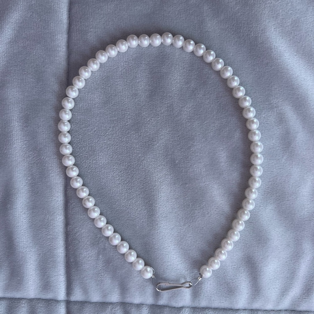 Pearl and beaded necklaces